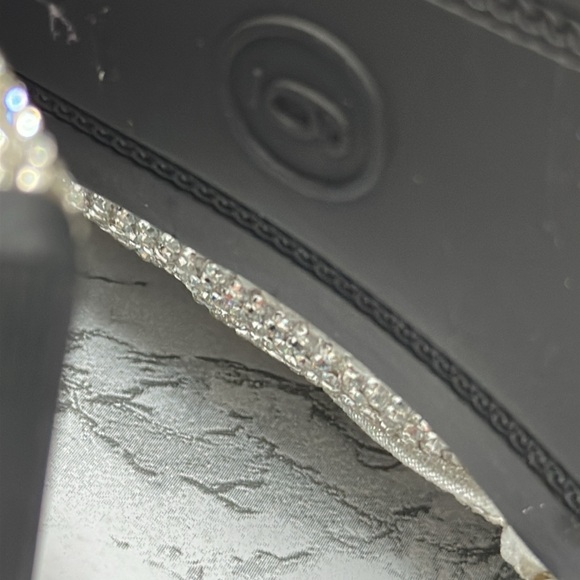 A New Day Women’s Cailin Silver Glitter Ankle Boots Size 6 - Picture 11 of 16